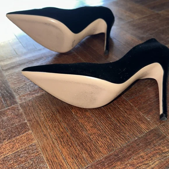Black Velvet Pumps 38.5 - Picture 5 of 5